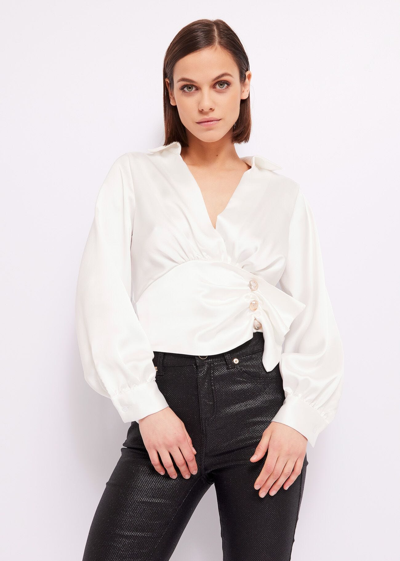 Satin blouse