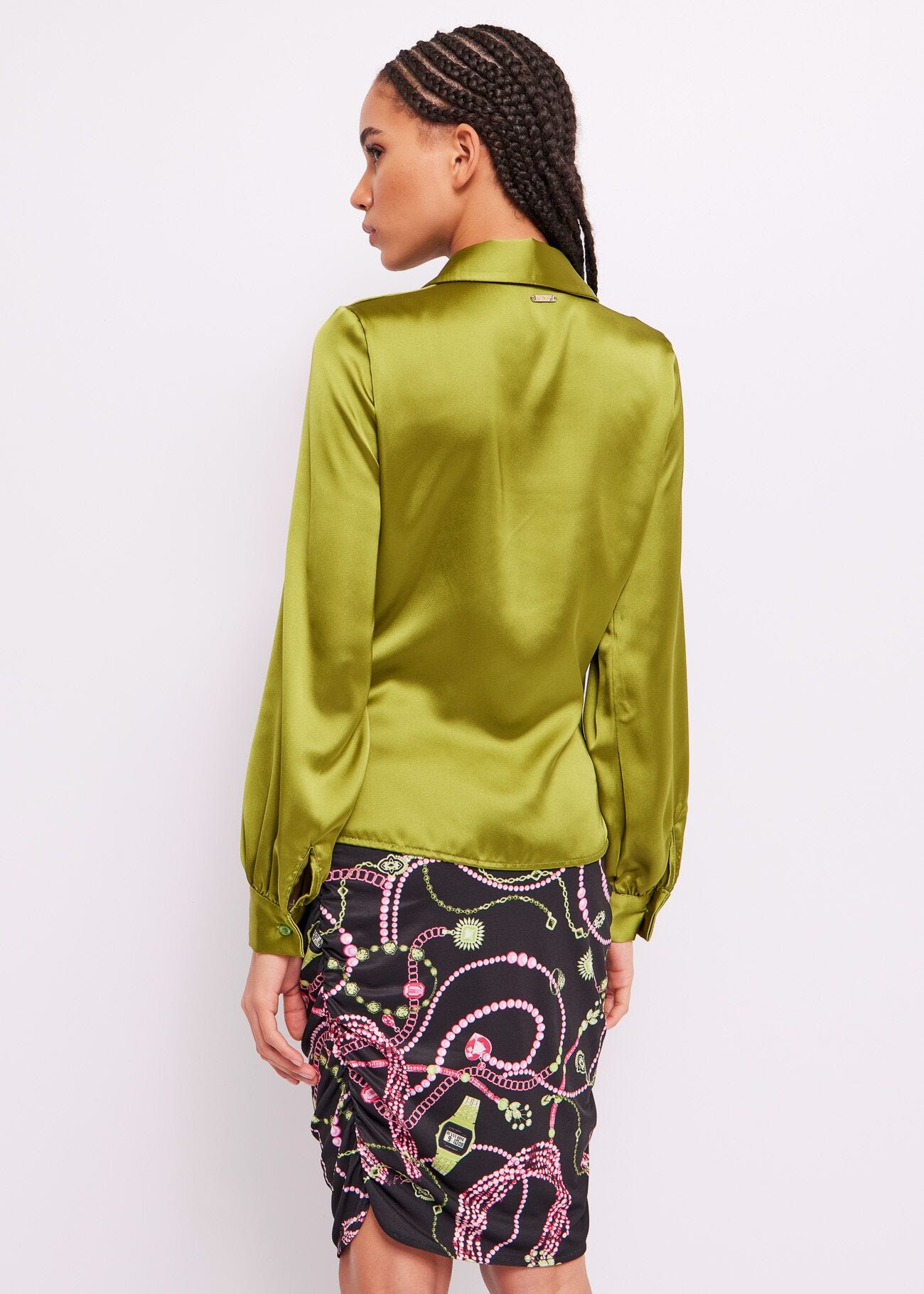 Satin shirt