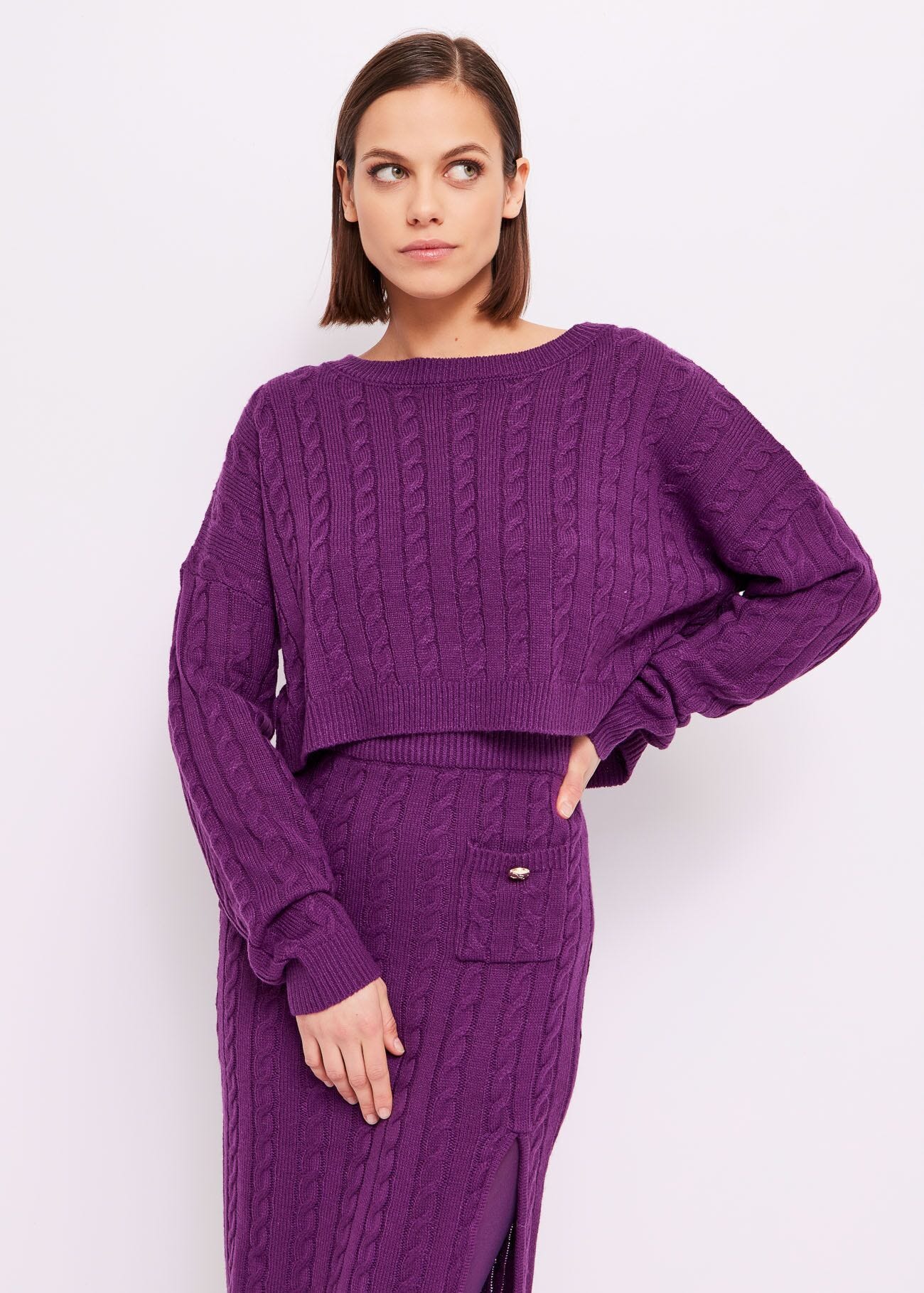Maglia a trecce