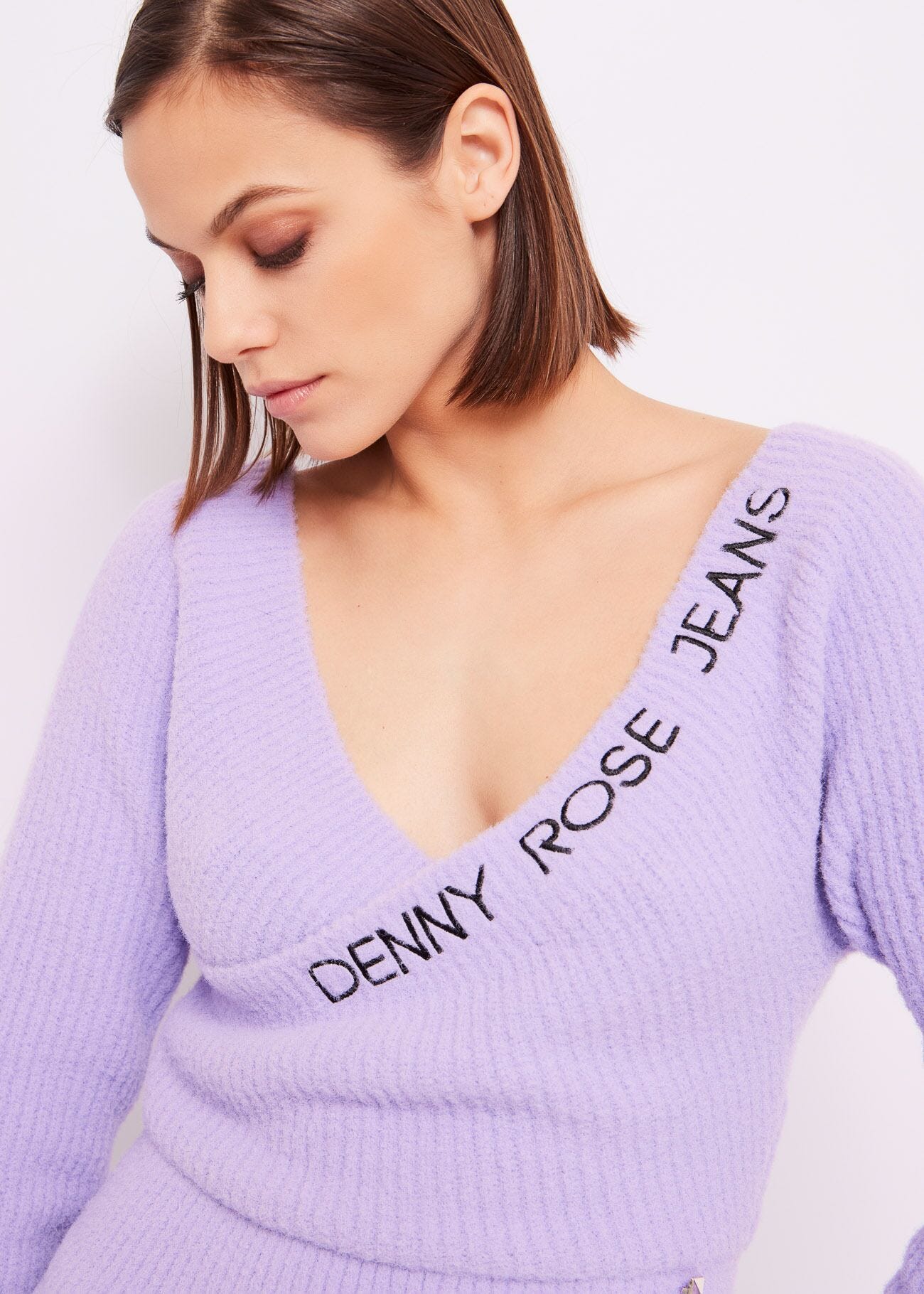 Jumper with embroidered logo