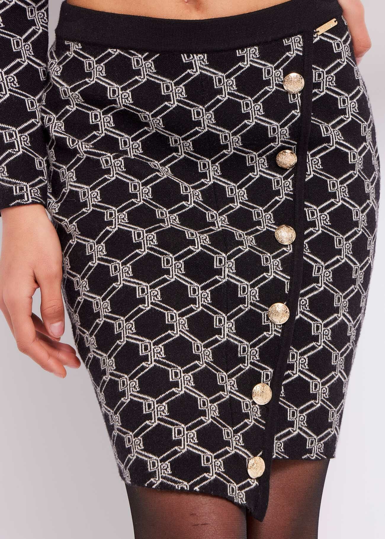 Jacquard skirt