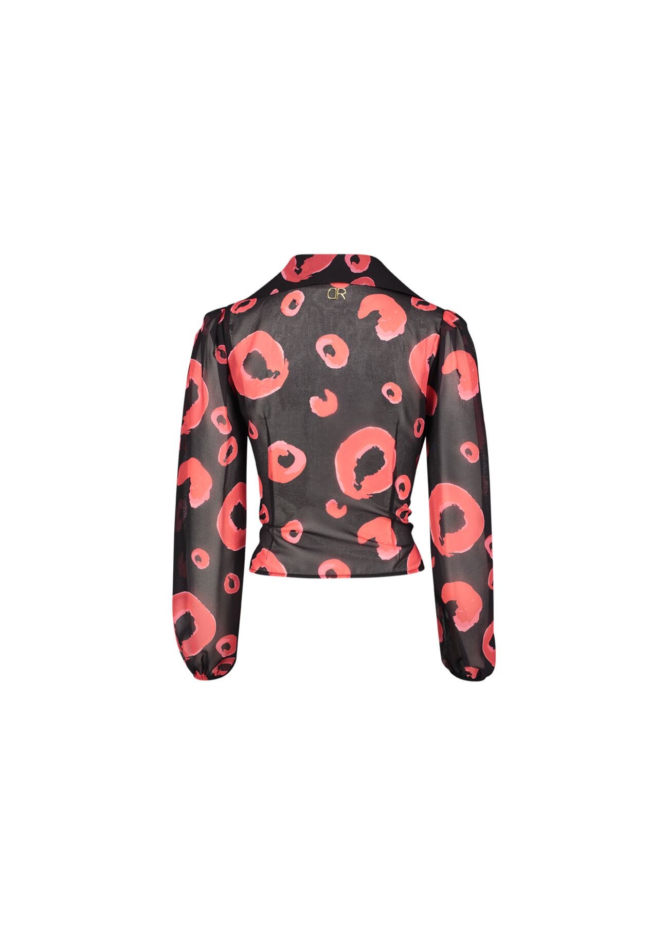 Blouse with circle