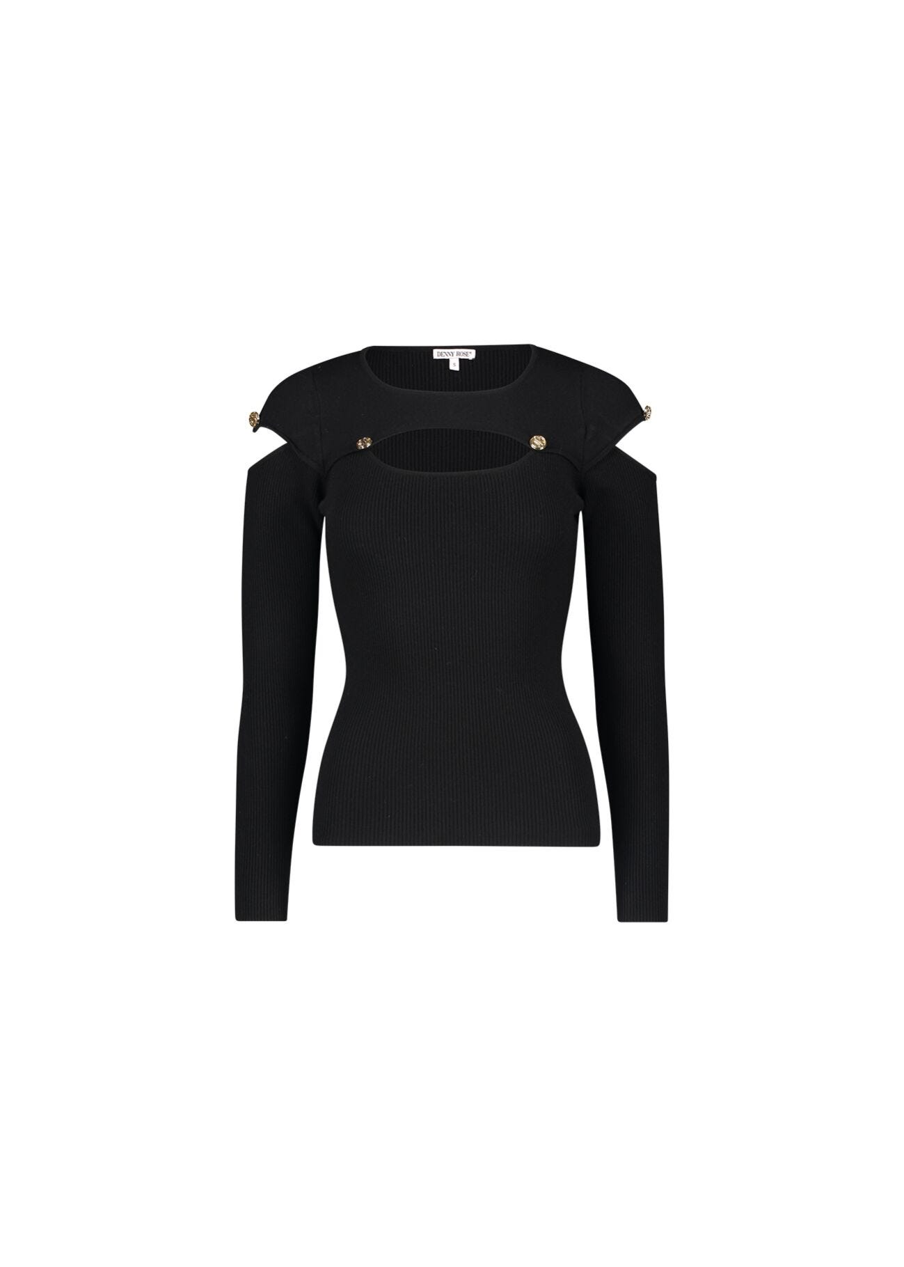Maglia con bottoni