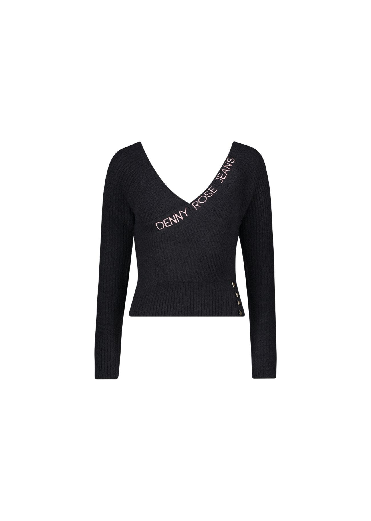 Maglia con logo ricamato