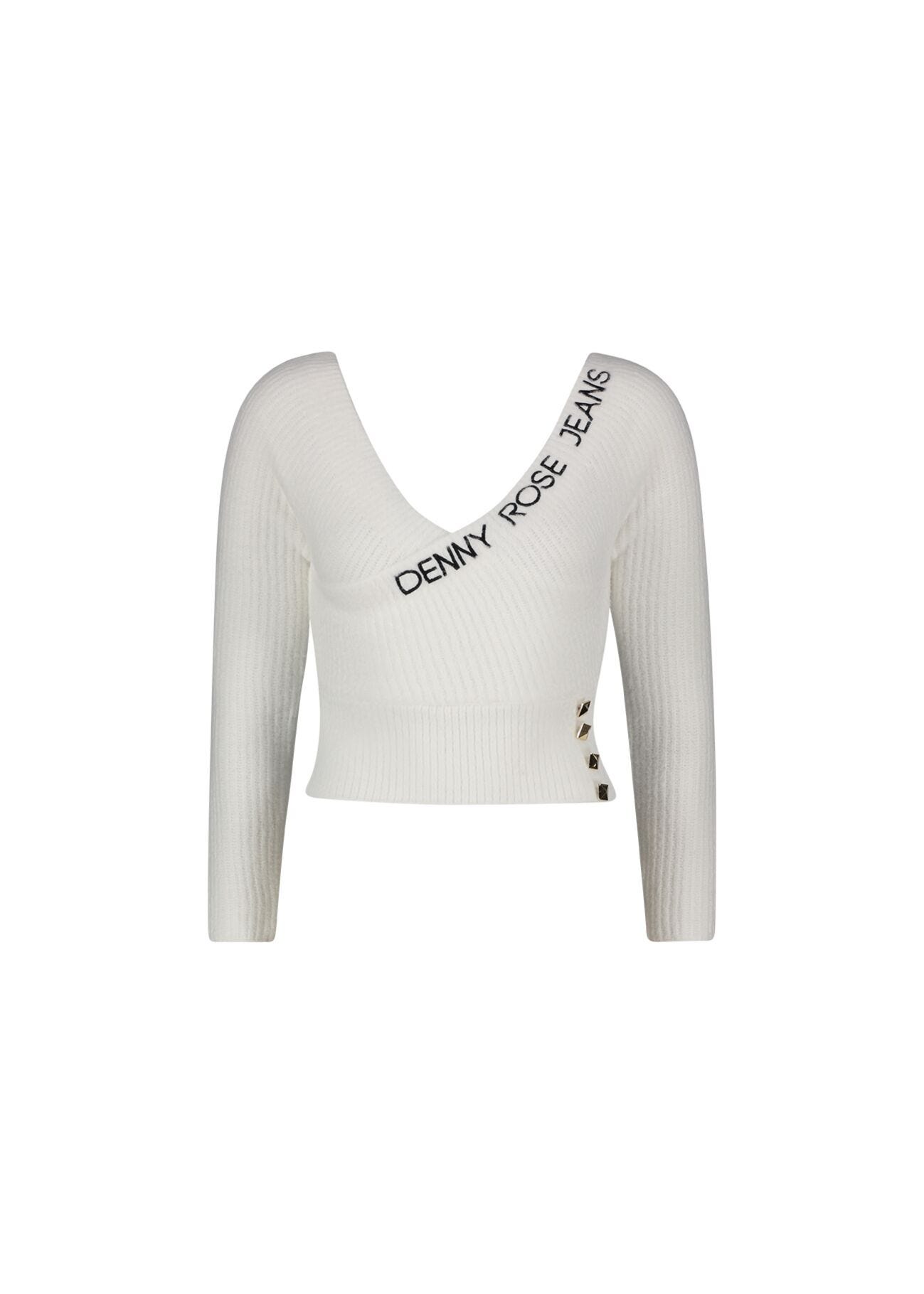 Jumper with embroidered logo