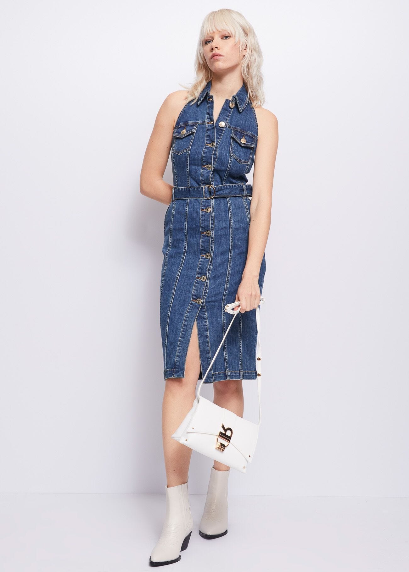 Denim dress