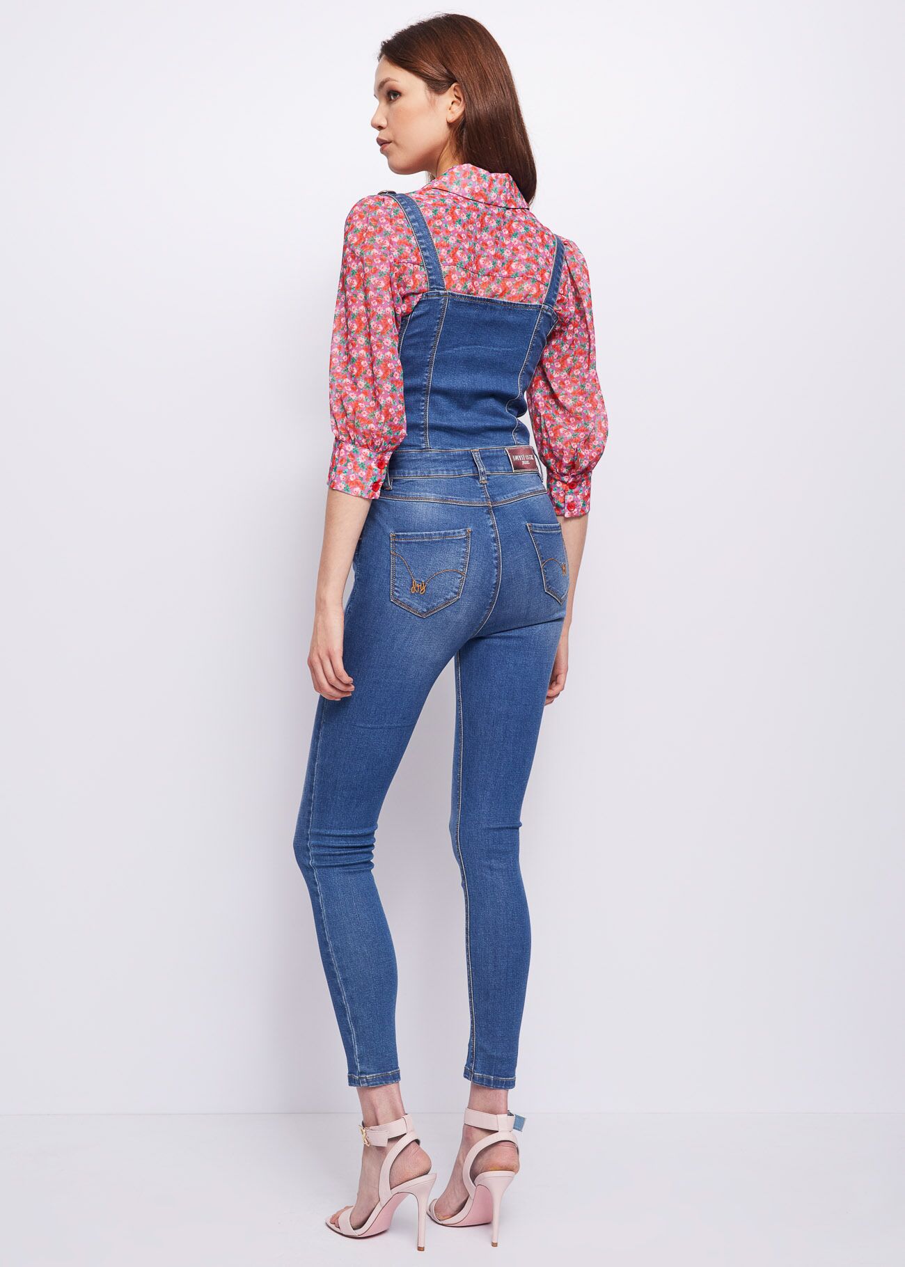 Tuta in denim stretch