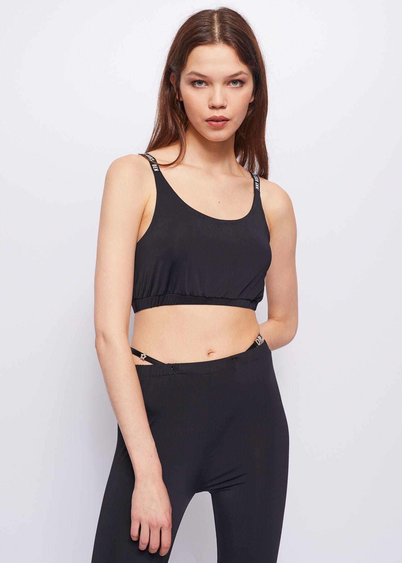 Stretch jersey top