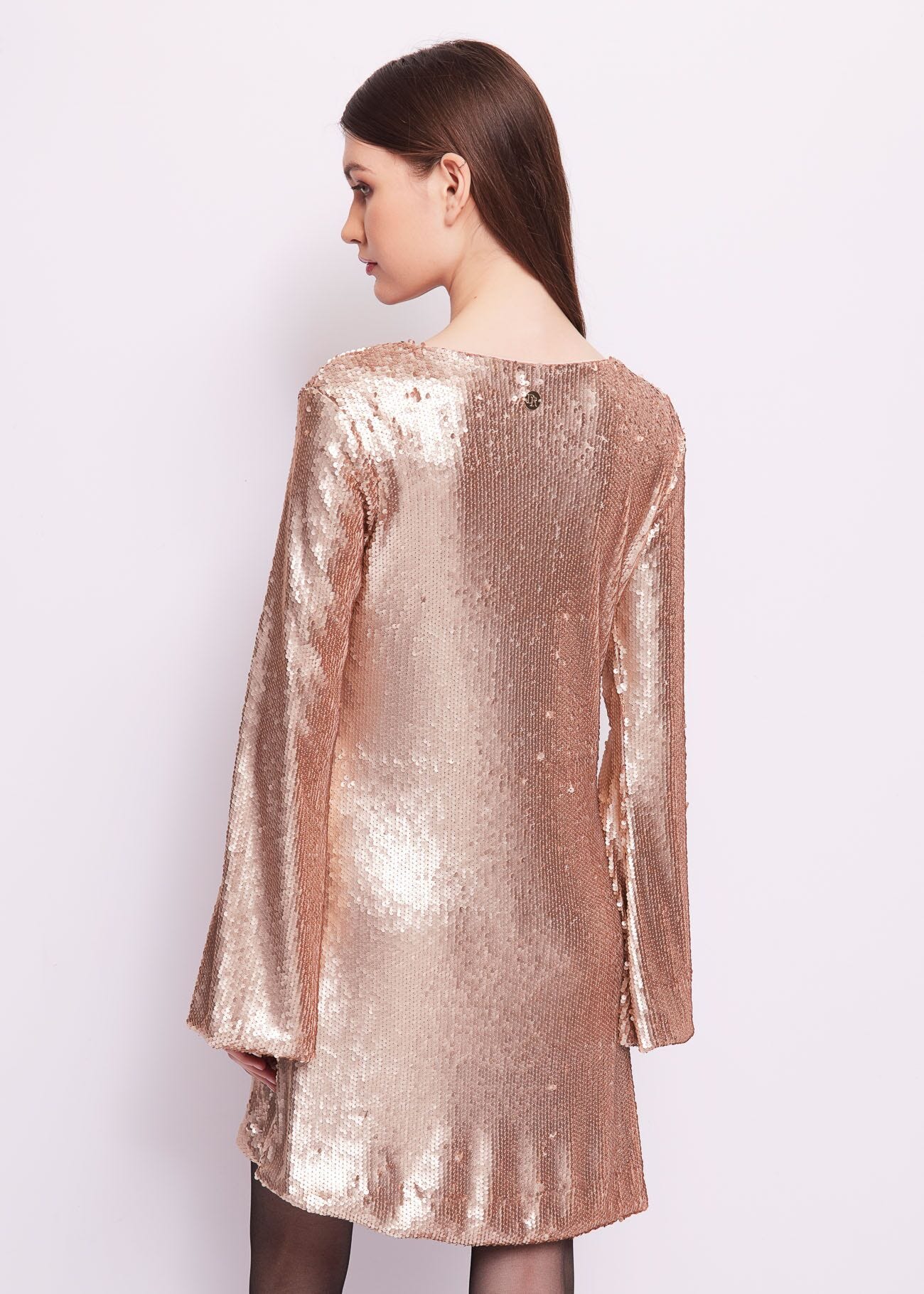 Mini abito con paillettes