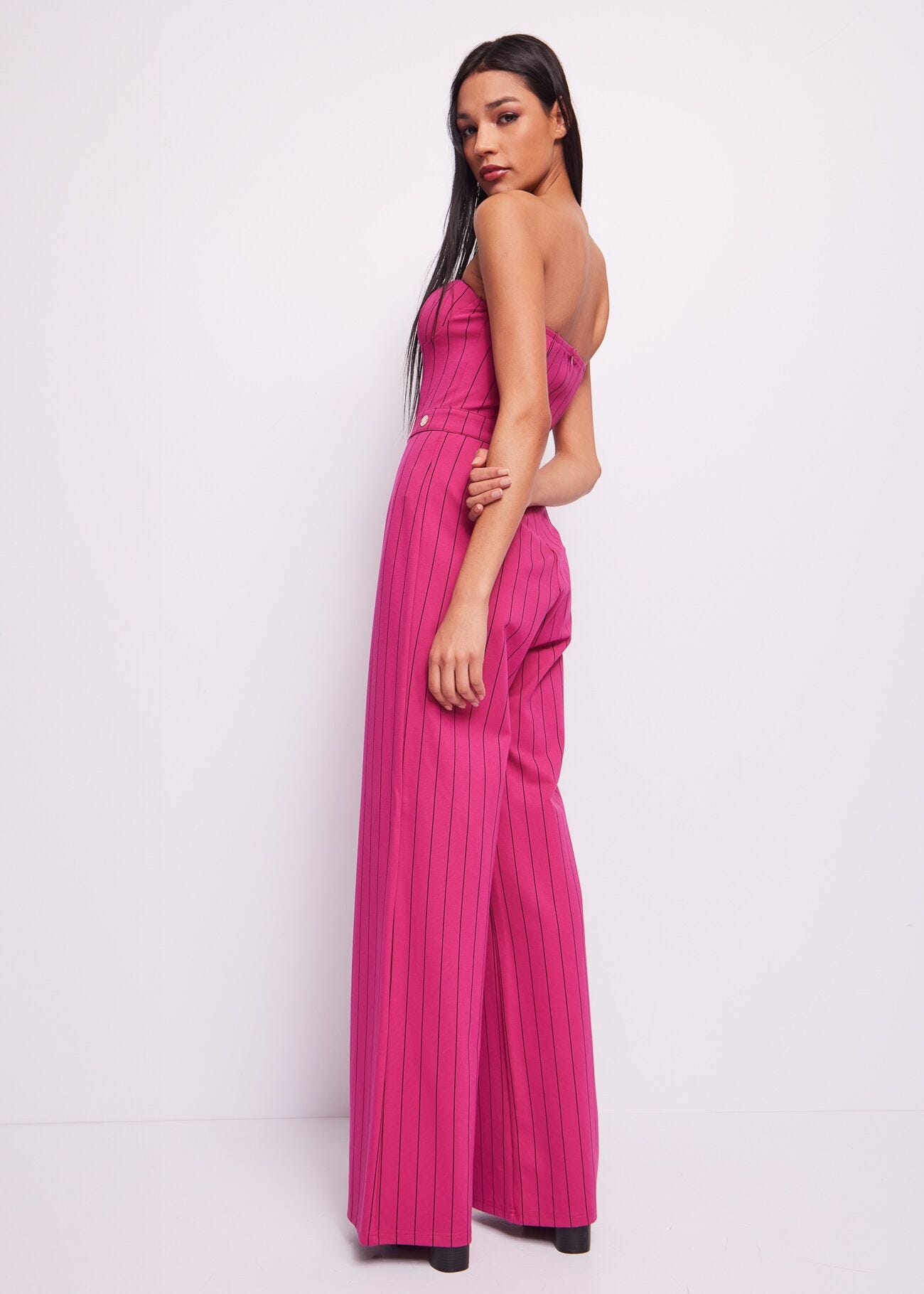 Pinstripe jumpsuit