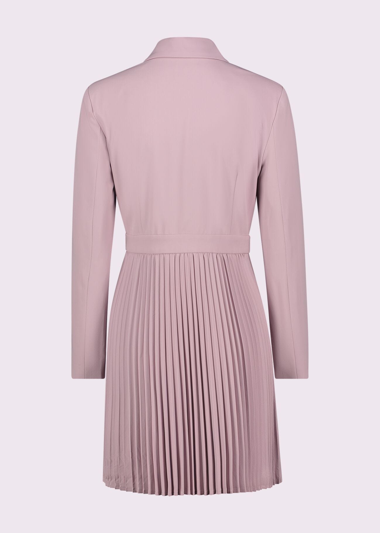 Lilac double-breasted dress
