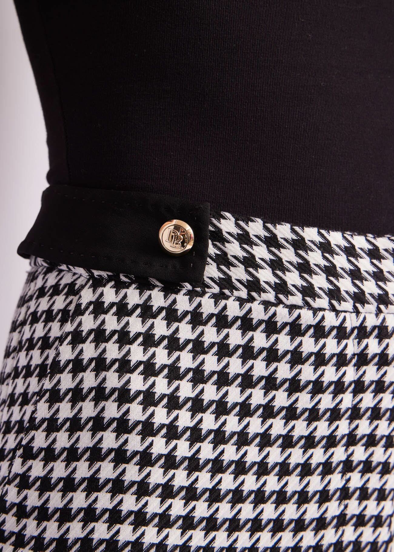 Houndstooth trousers