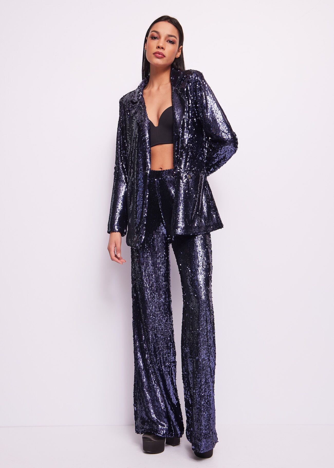 Sequinned blazer