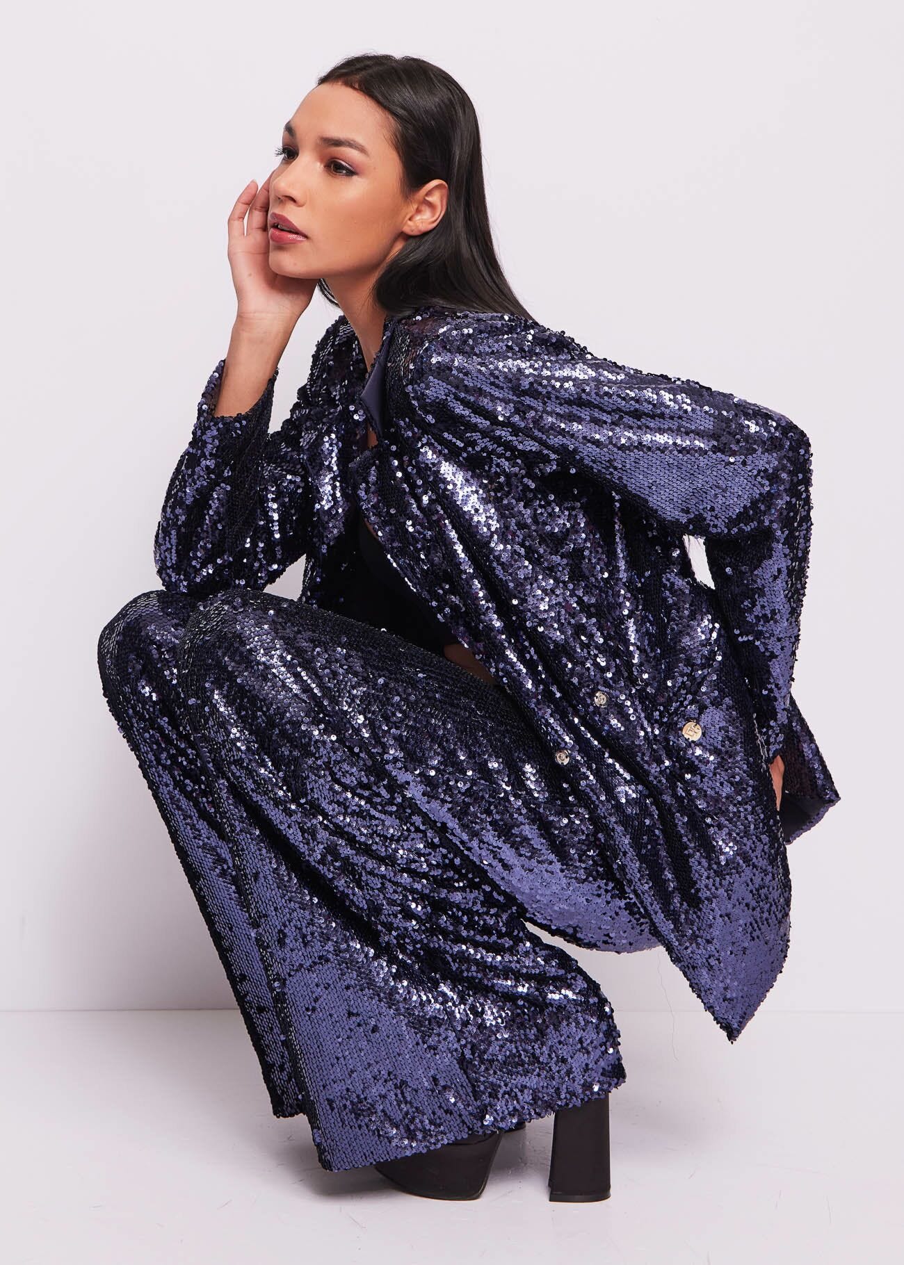 Sequinned blazer