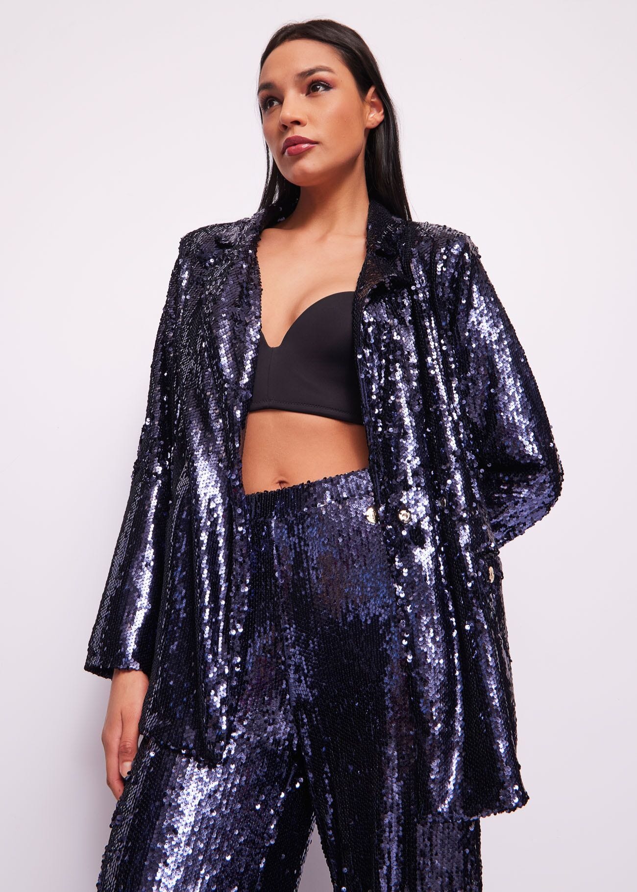 Sequinned blazer