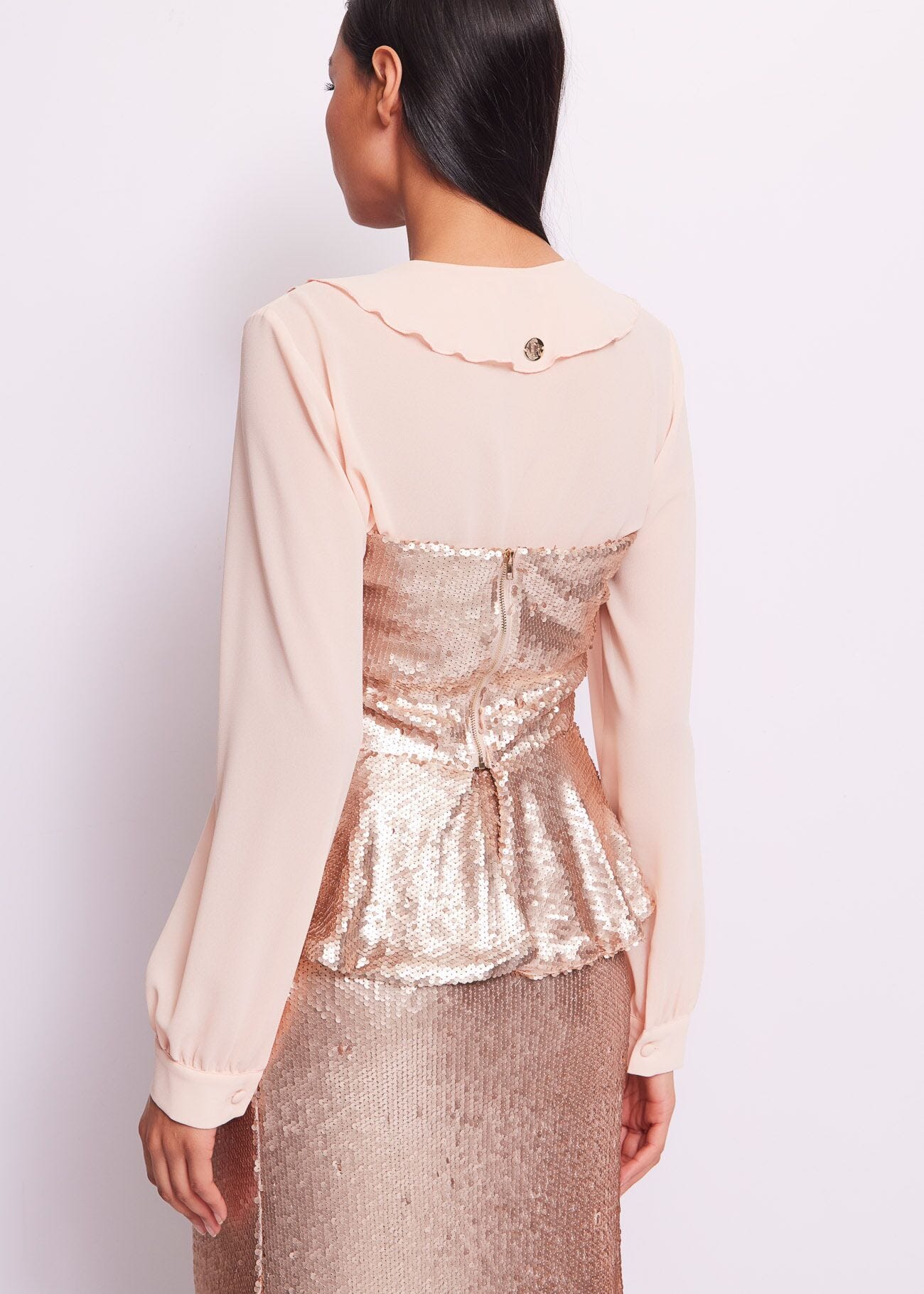 Sequinned top
