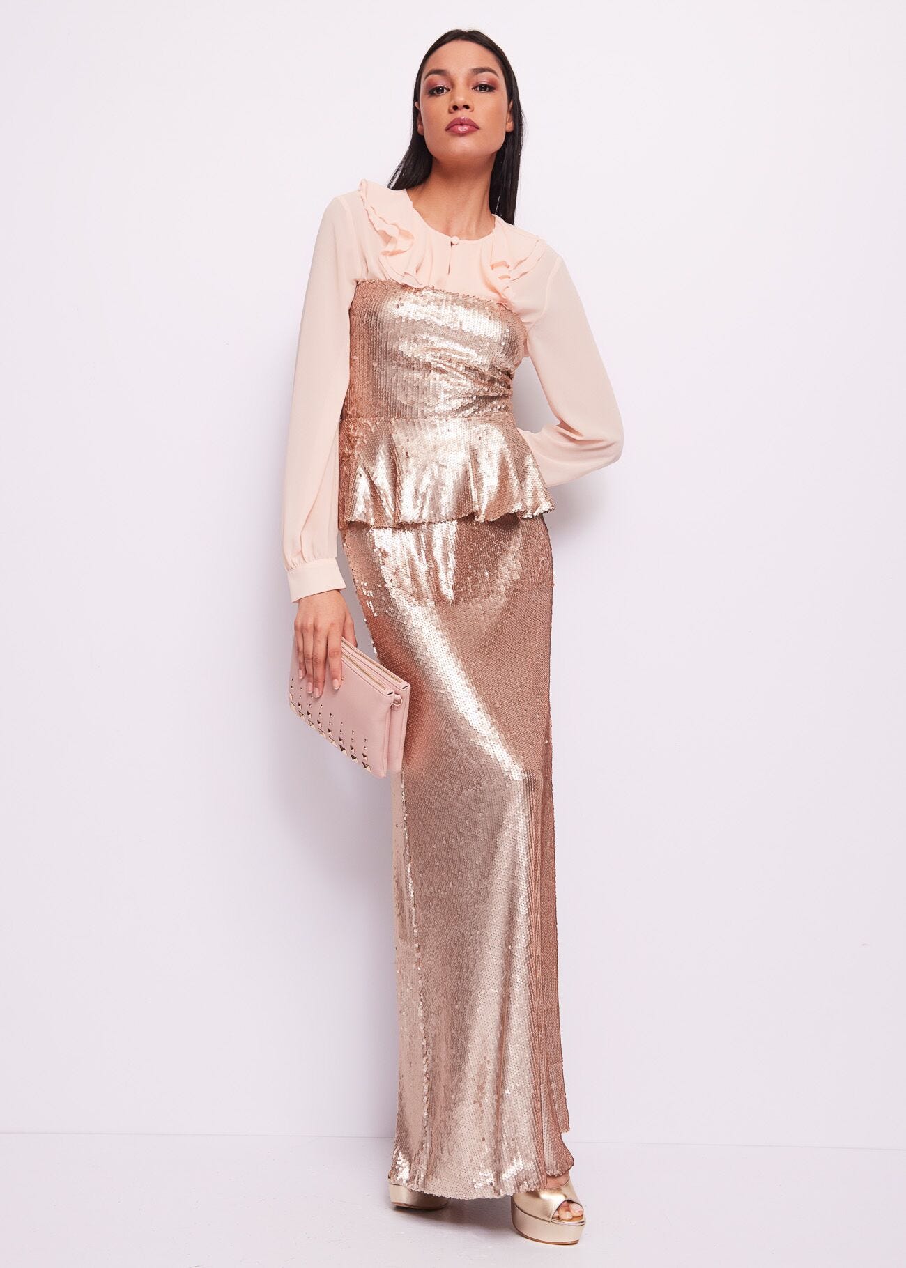 Sequinned top
