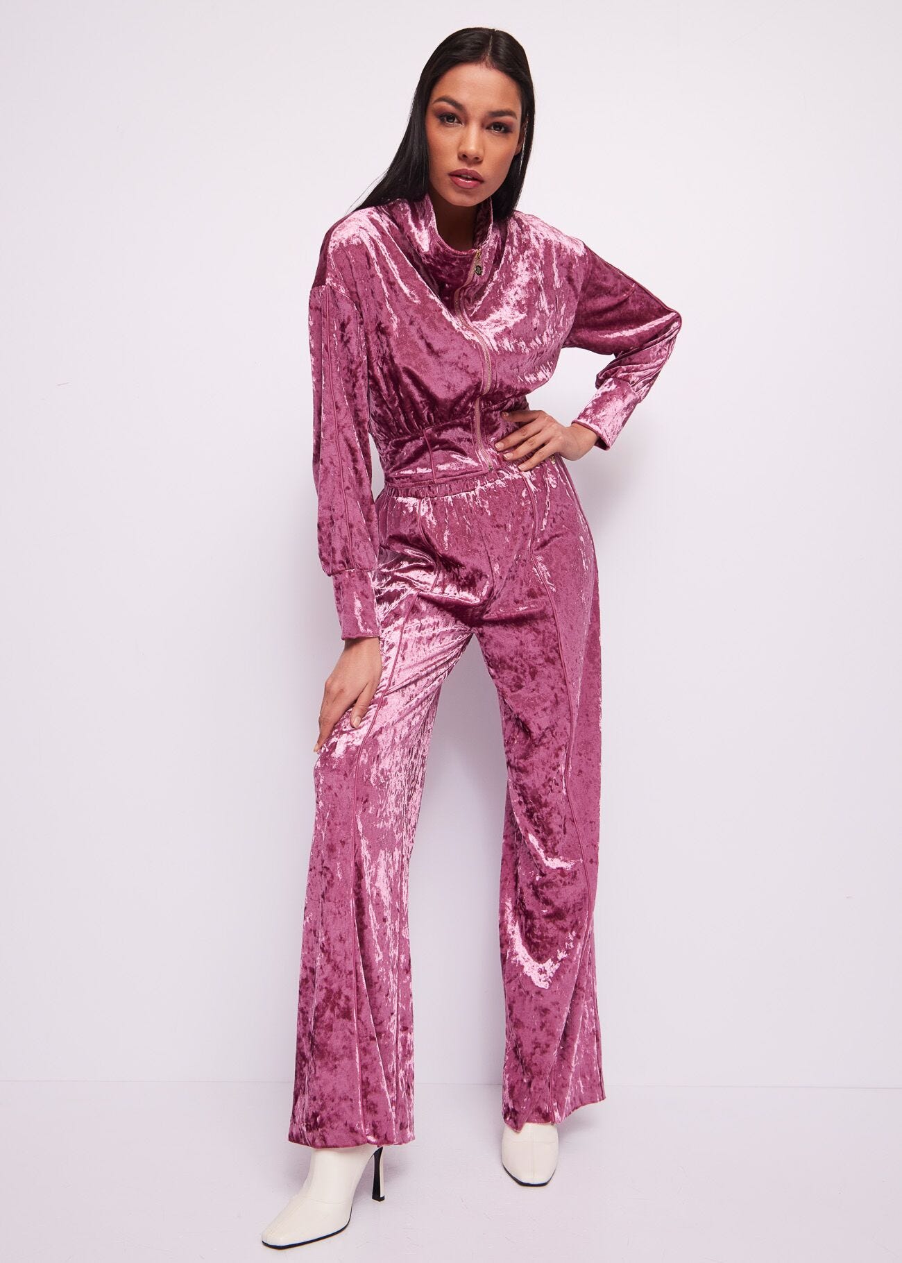 Pink chenille jacket