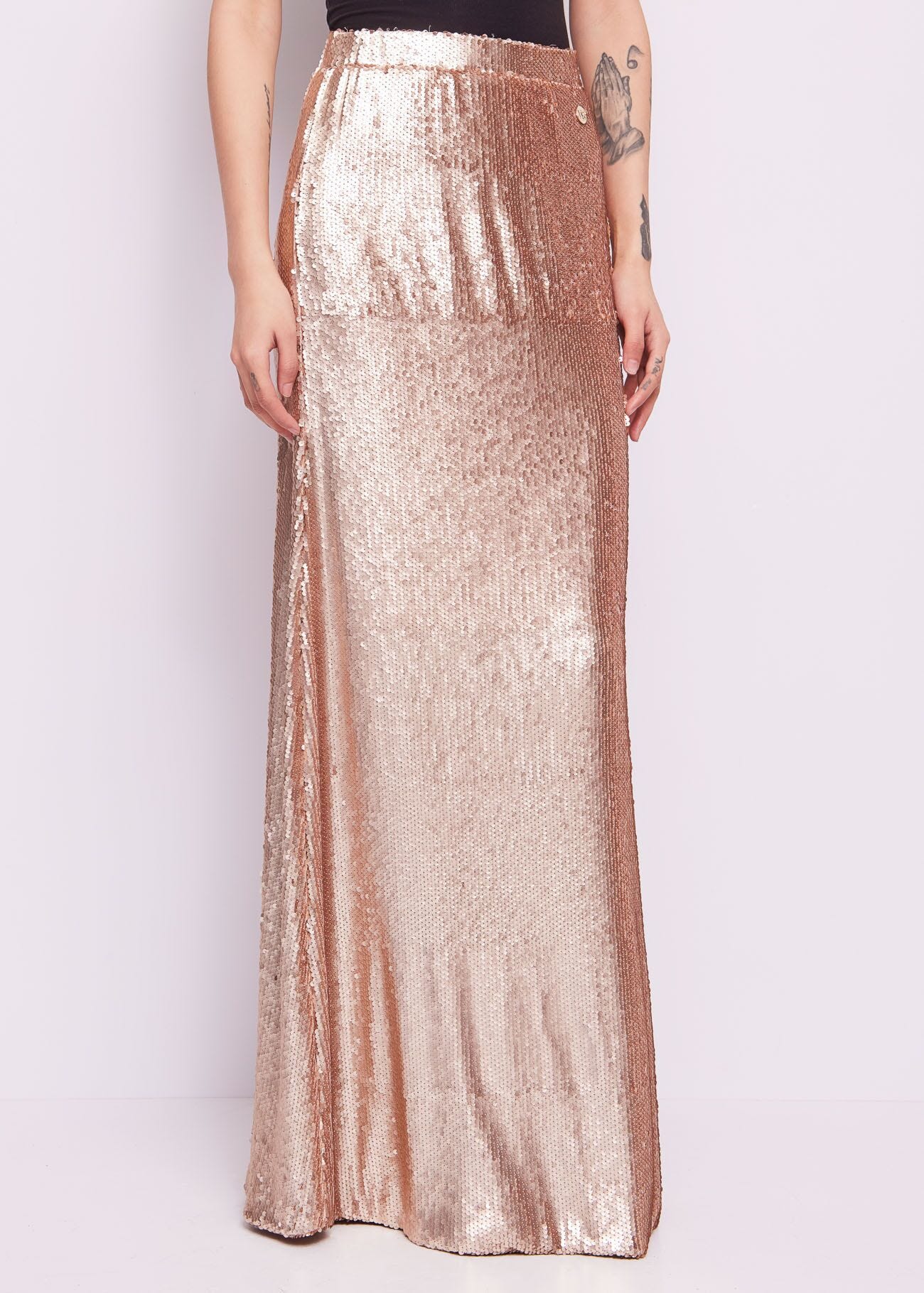 Gonna lunga con paillettes