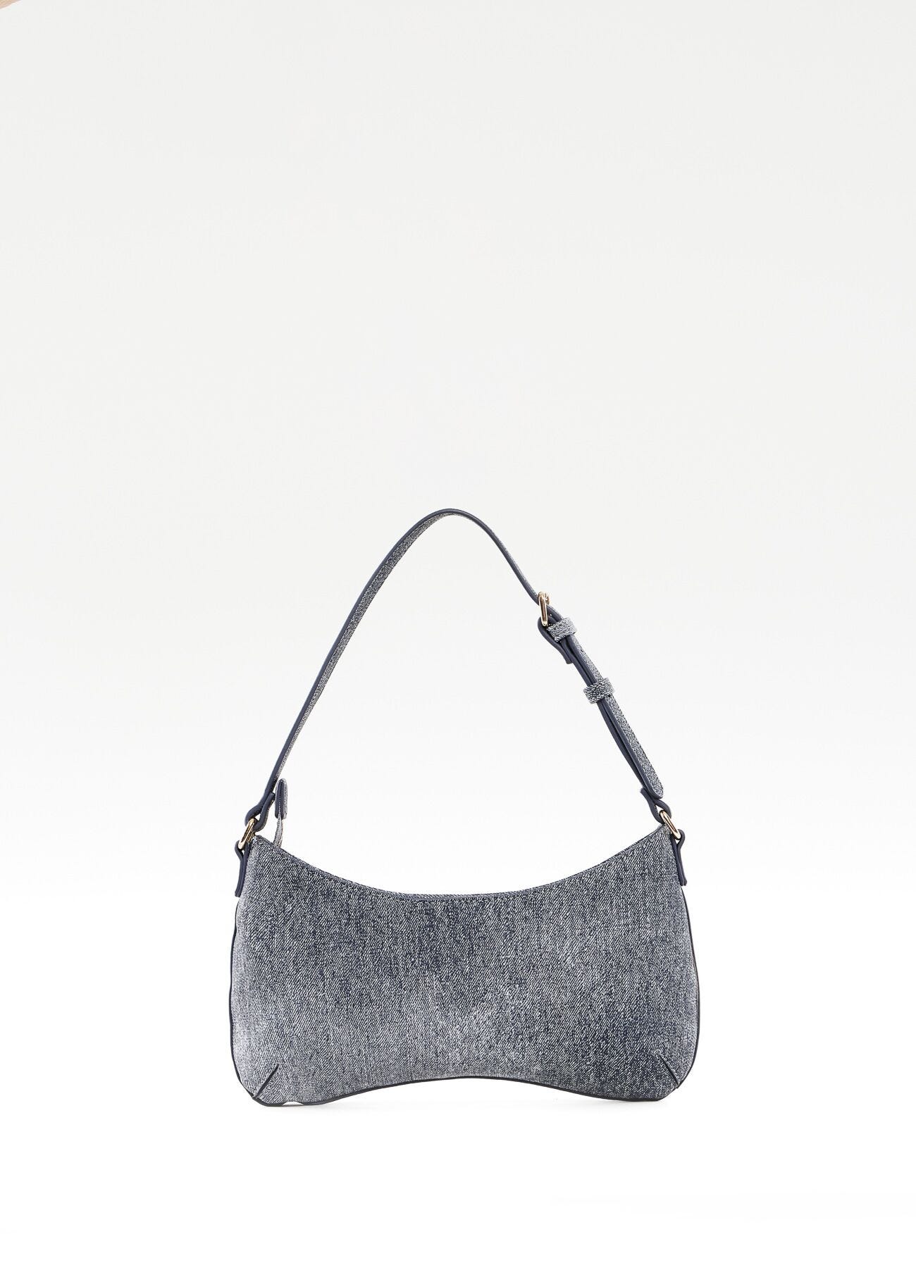 Bolso de hombro en dénim
