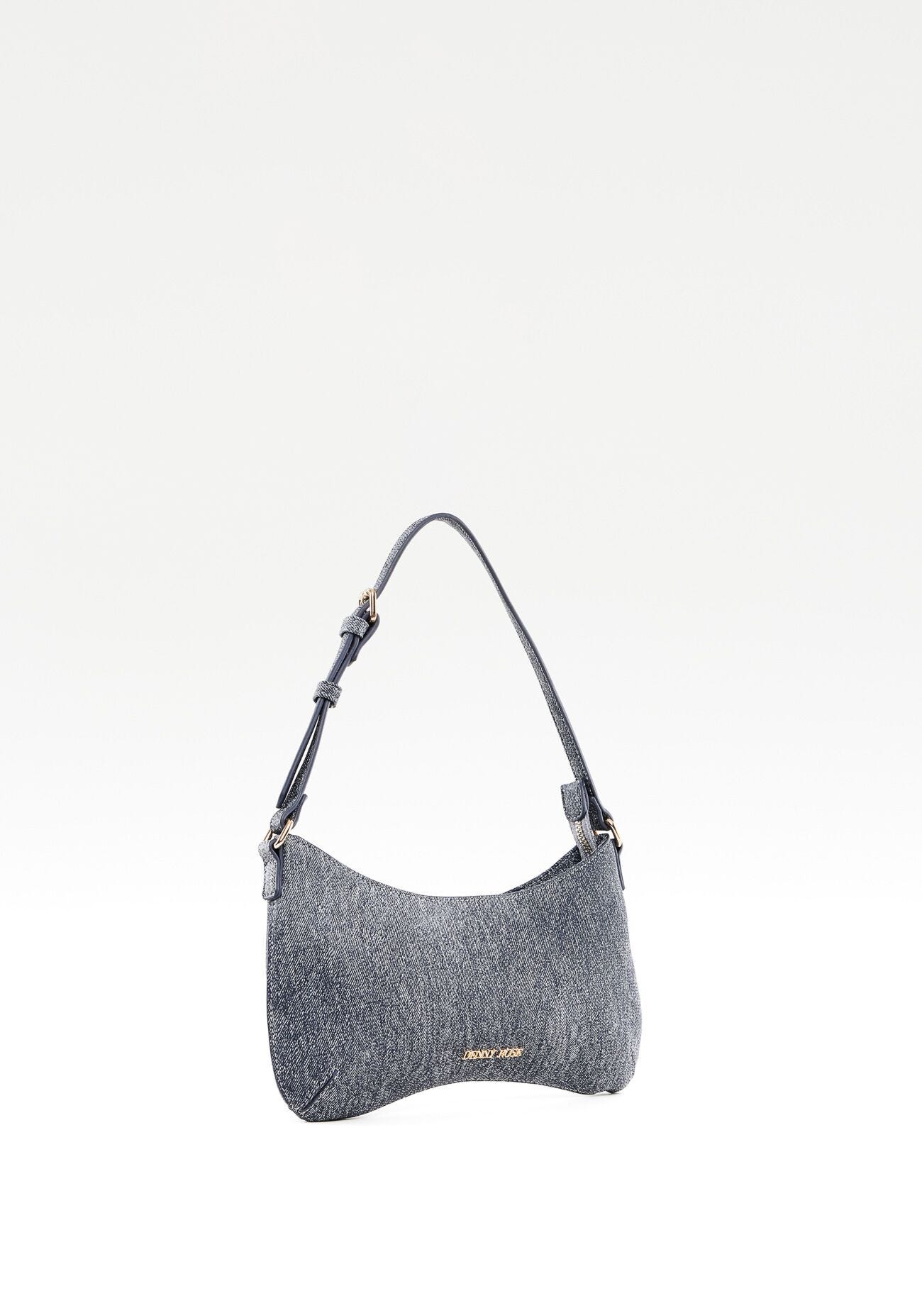 Bolso de hombro en dénim