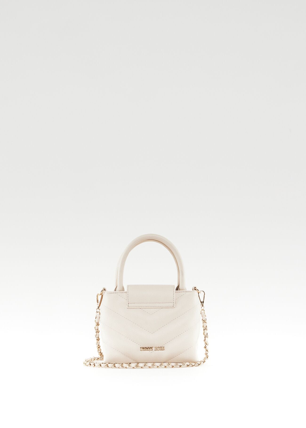 Mini bag in similpelle trapuntata