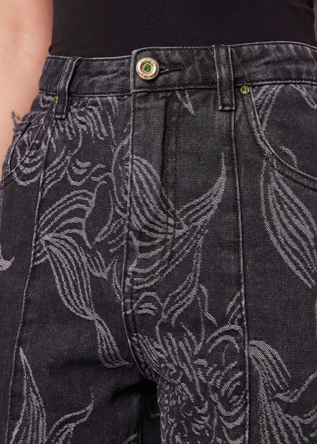 Flared Jeans in Cotton denim