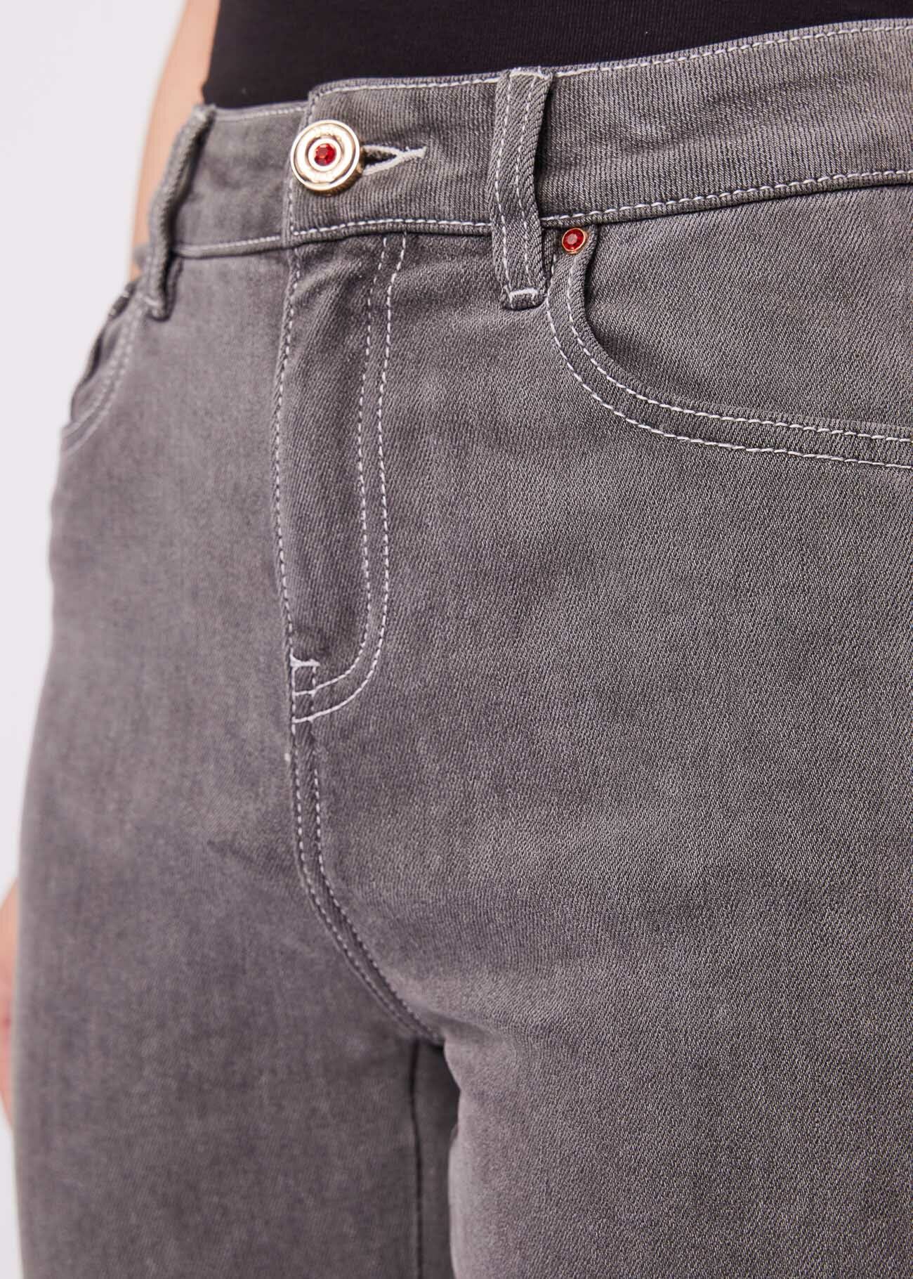 Flared Jeans in Cotton denim