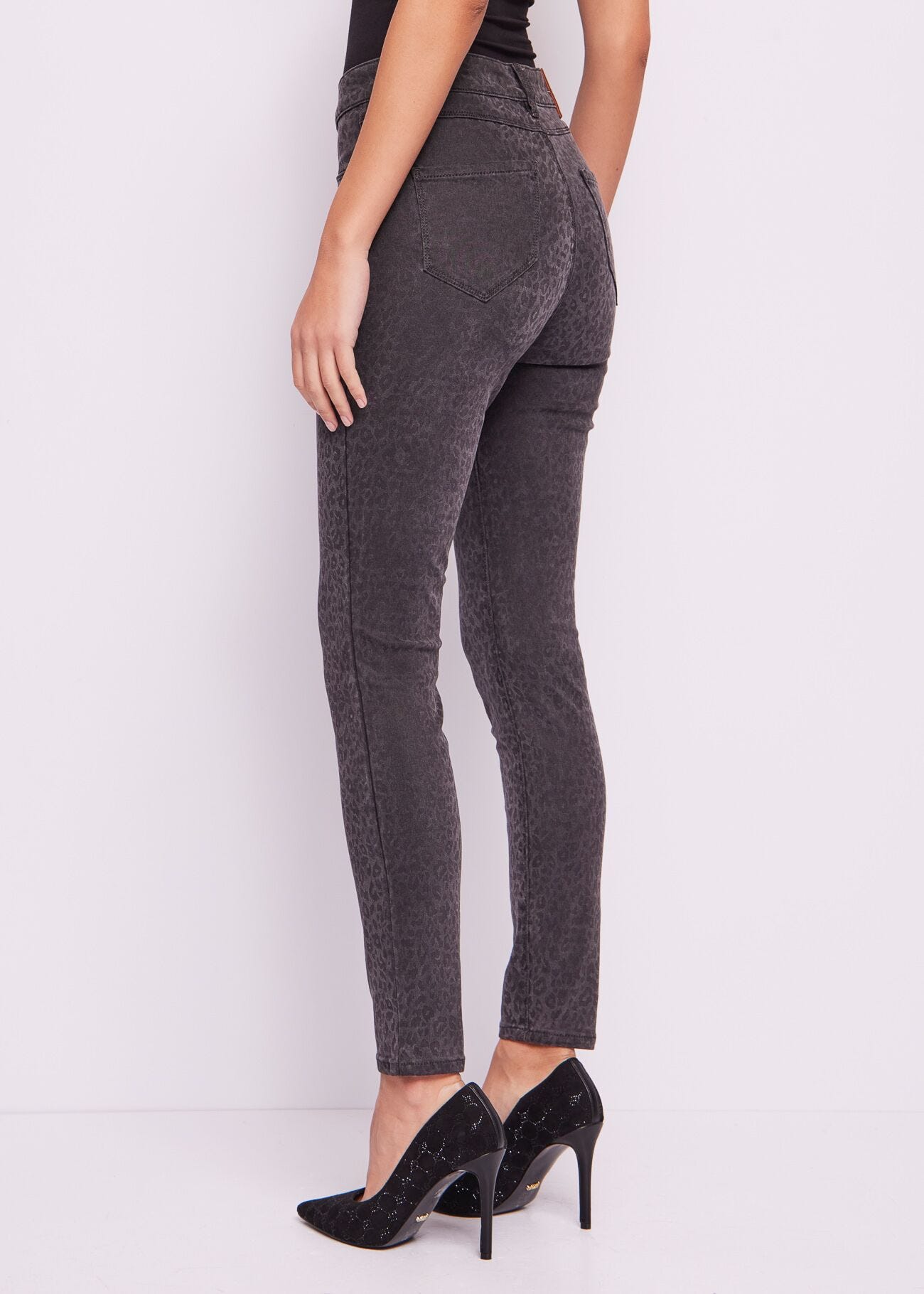 Cotton-blend jeggings