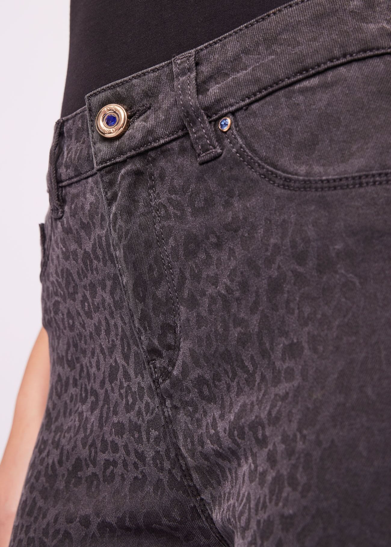 Cotton-blend jeggings