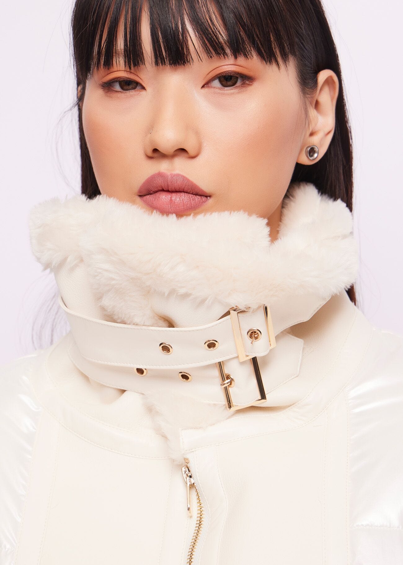 Nylon down jacket