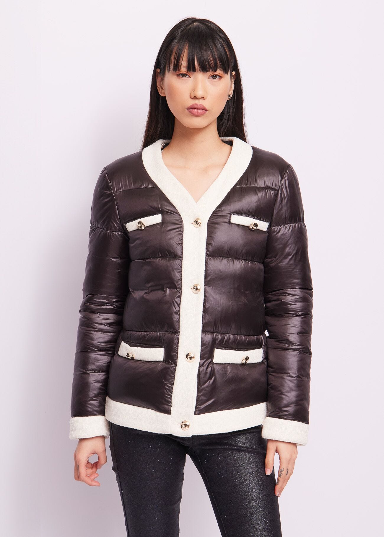 Lightweight nylon down jacket
