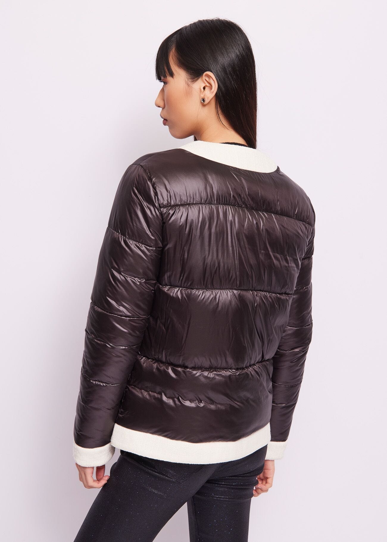 Lightweight nylon down jacket
