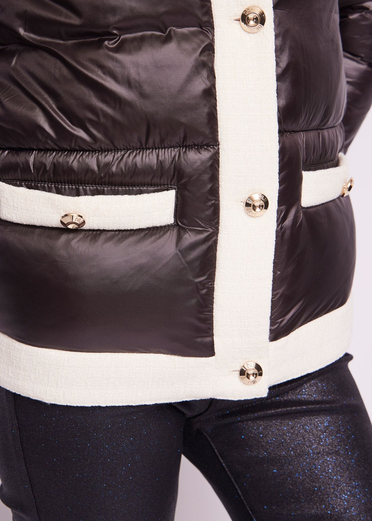 Lightweight nylon down jacket