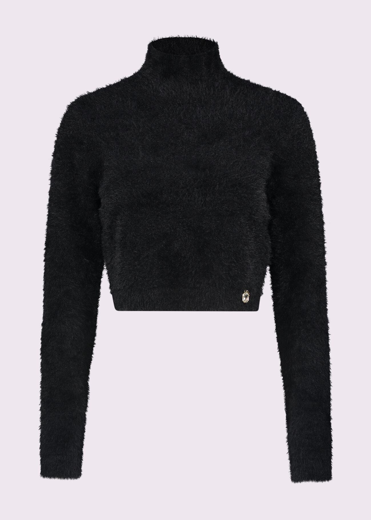 Maglia in filato nero