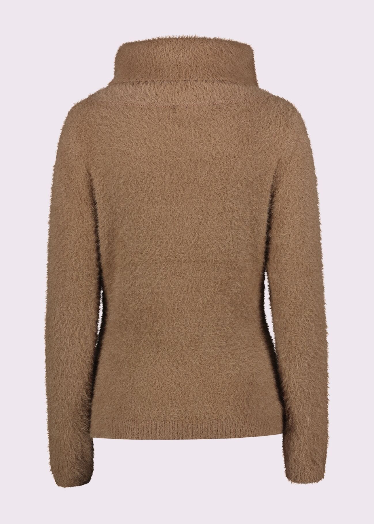 Brown knitted jumper