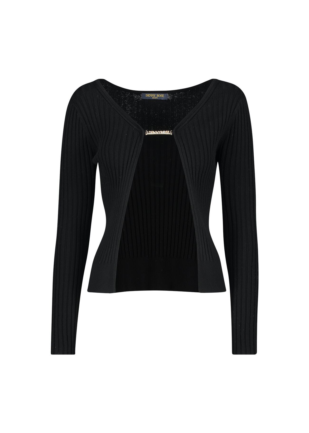 Knitted cotton-blend cardigan
