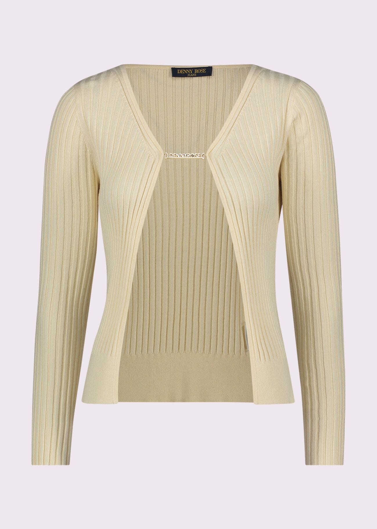 Cardigan in maglia di misto cotone