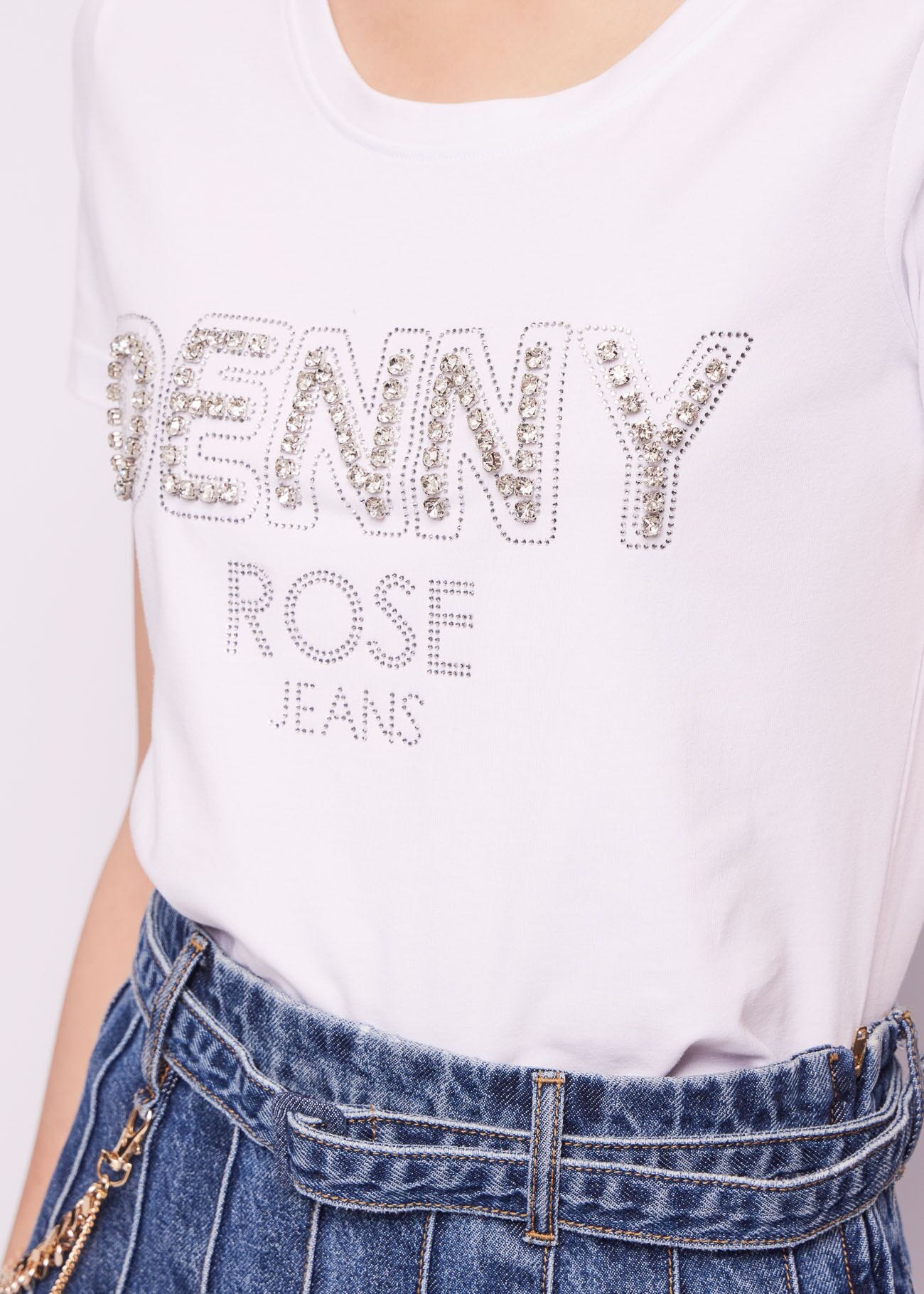 Cotton T-shirt with logo