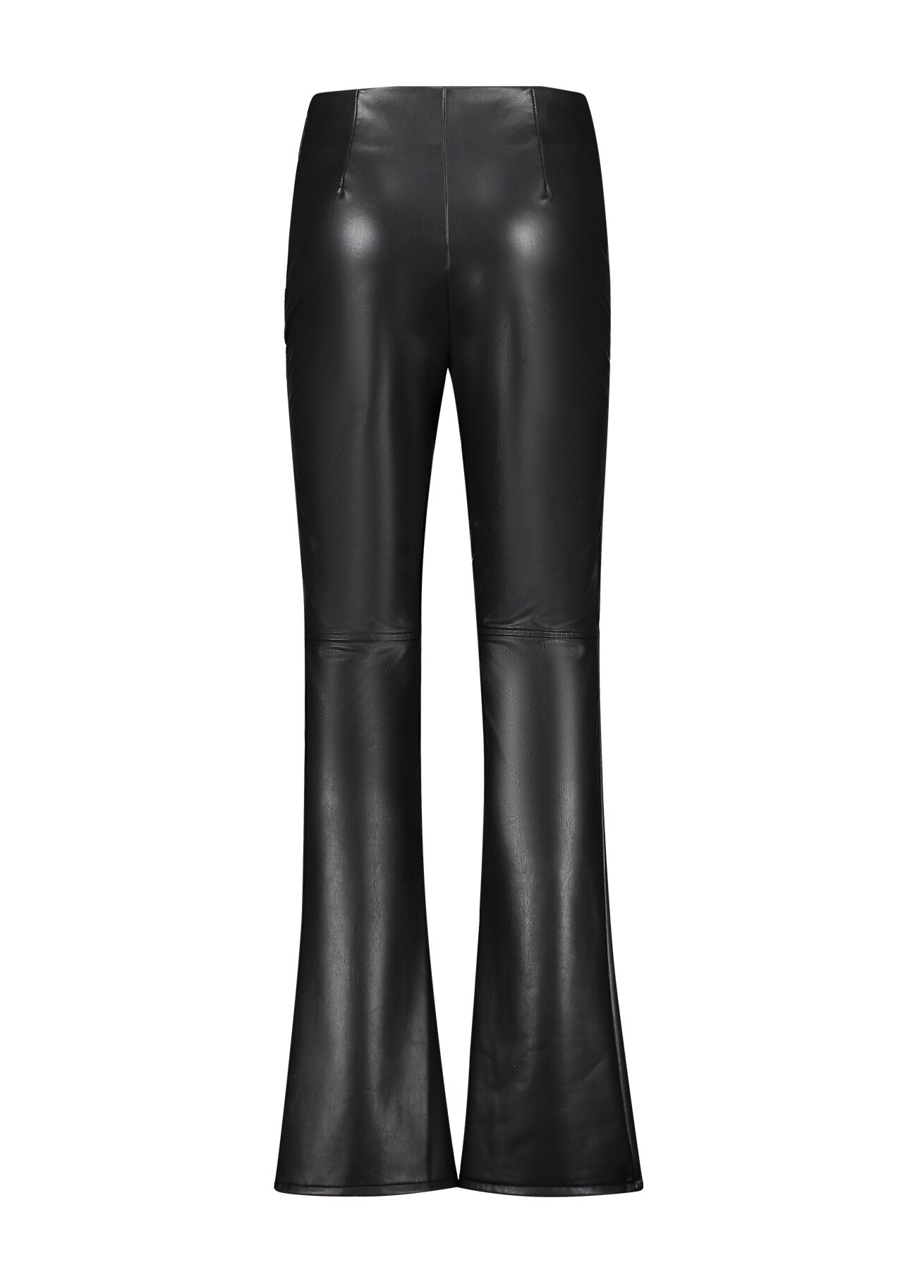 Pantaloni in similpelle nera