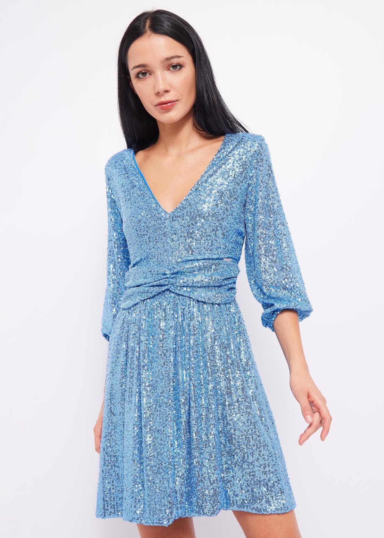 All-over sequin dress