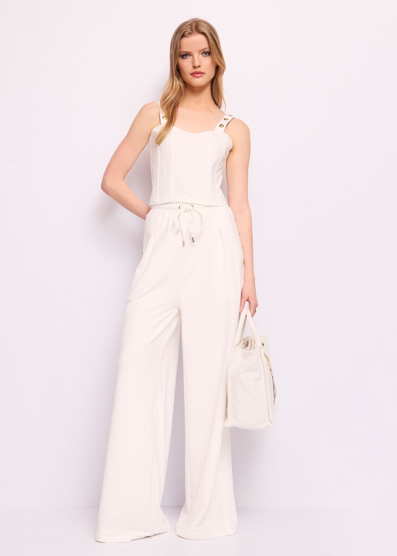 Pantaloni in felpa di cotone