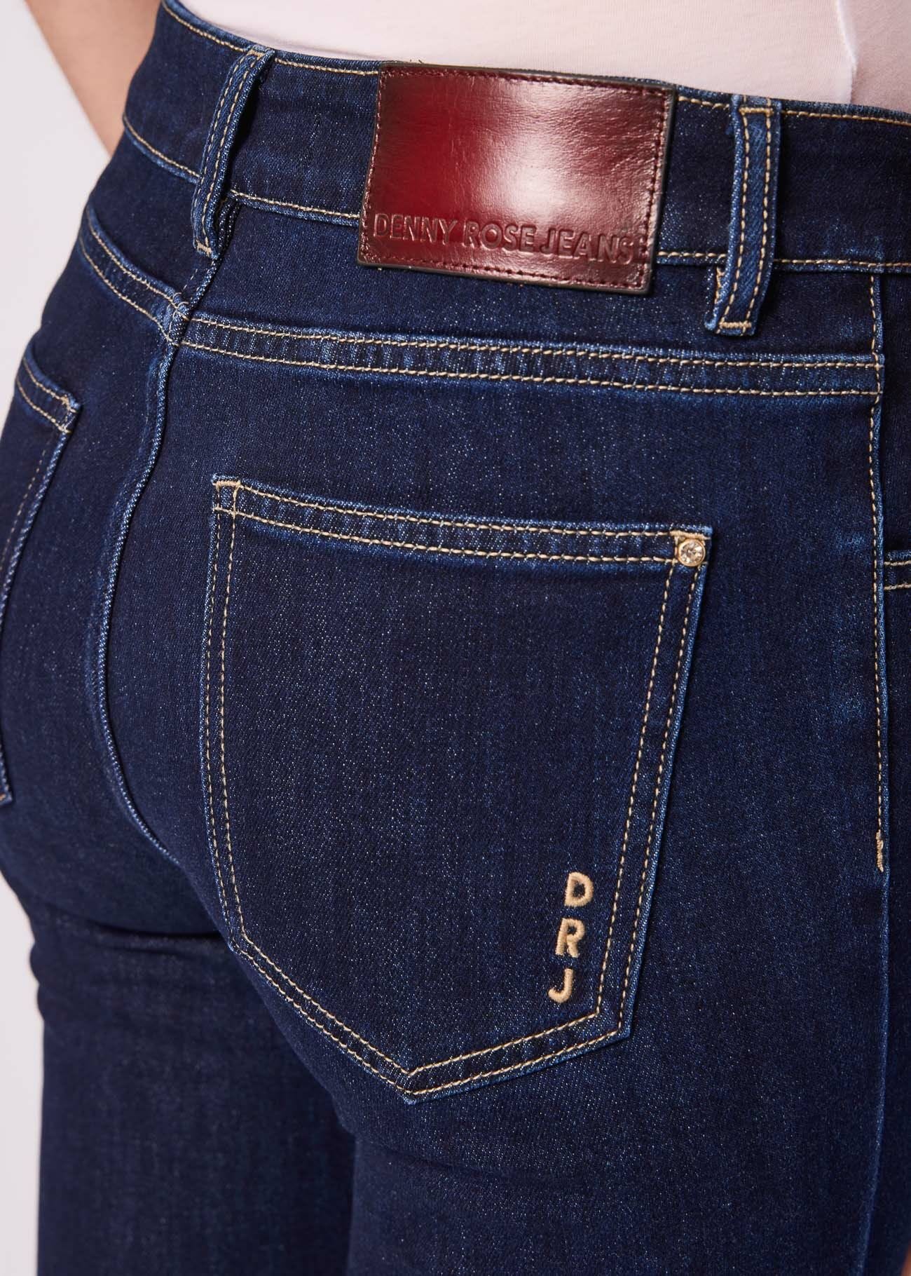 Jeans flare in cotone
