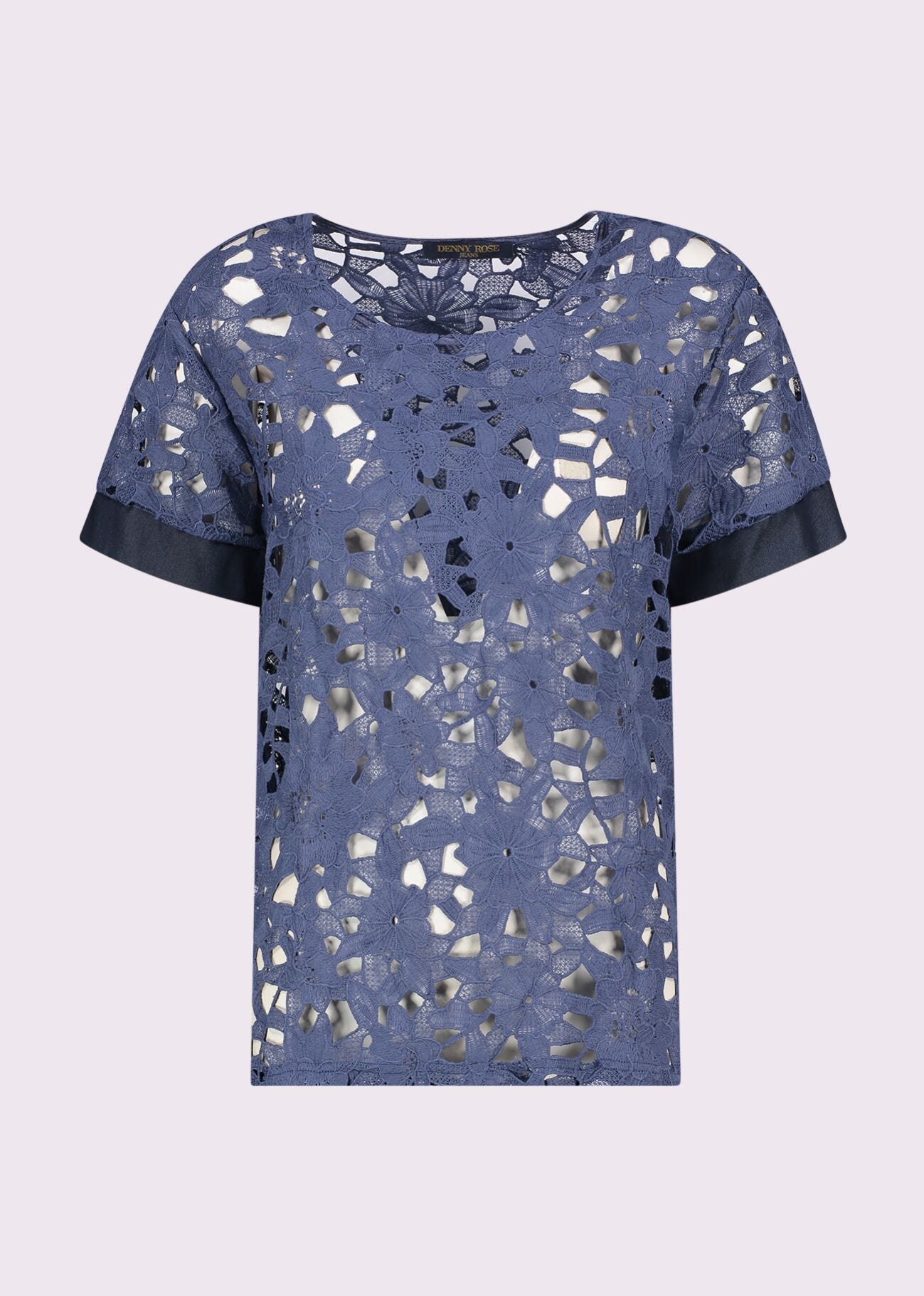 T-shirt in pizzo