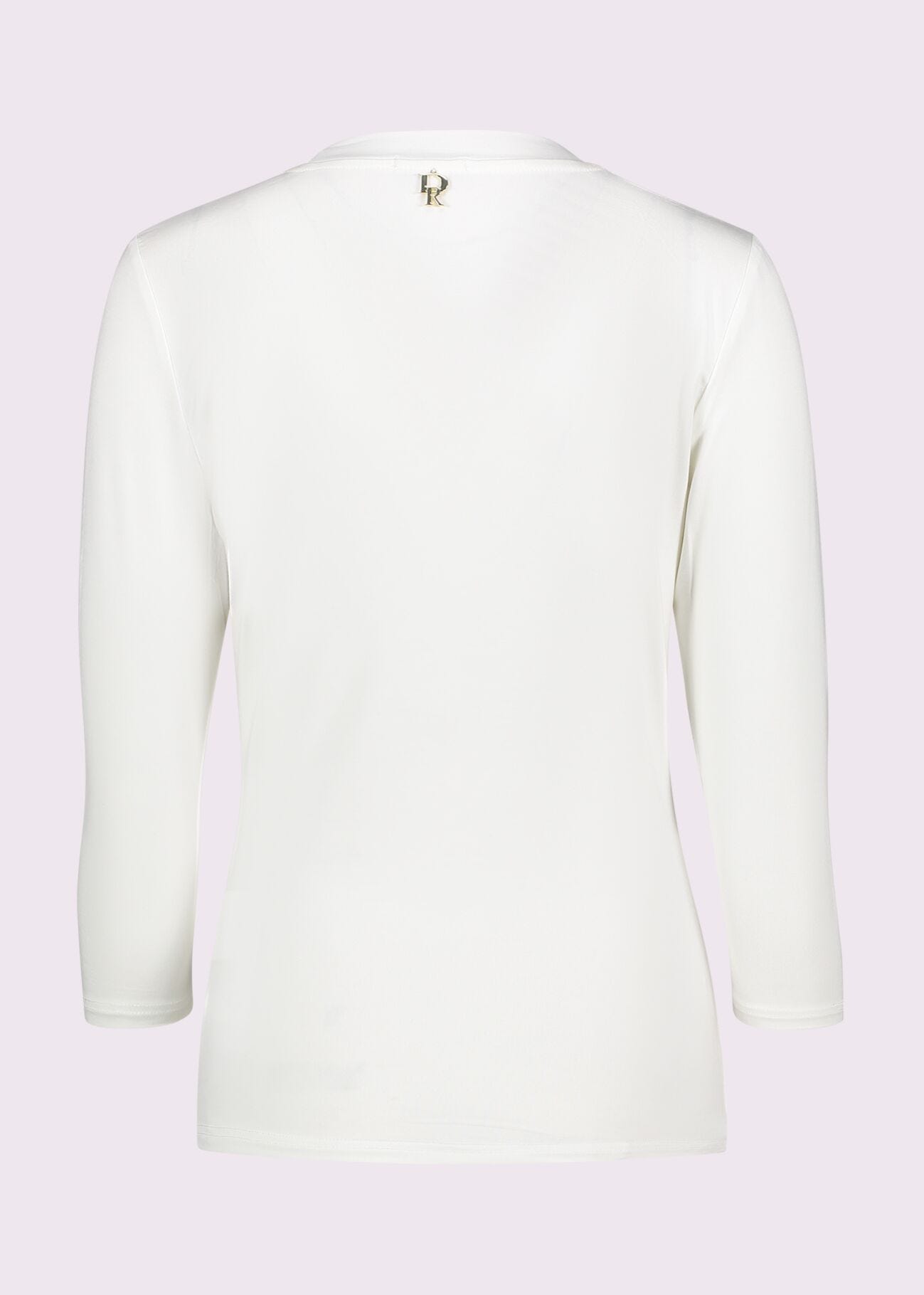 T-shirt bianca con strass