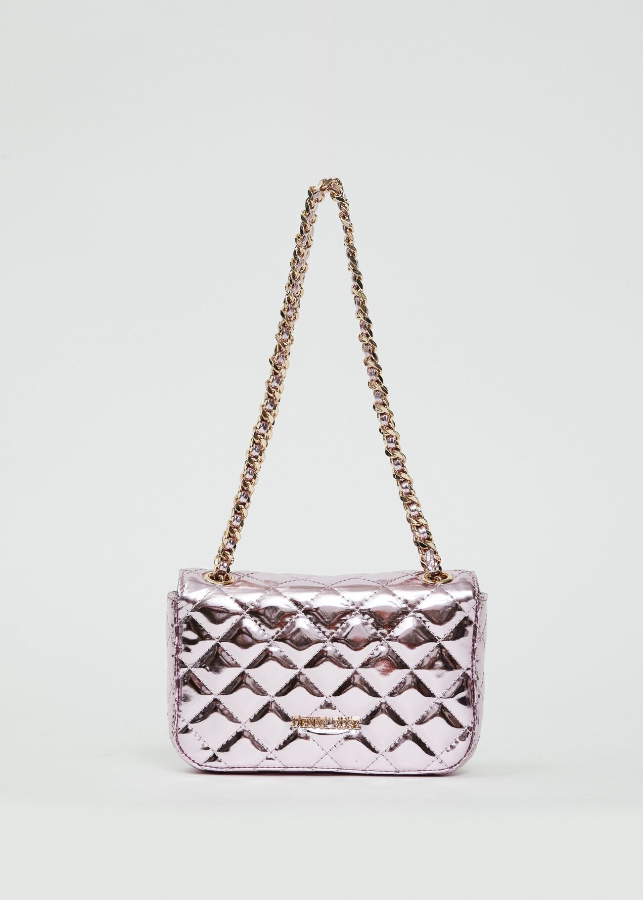 Borsa crossbody laminata
