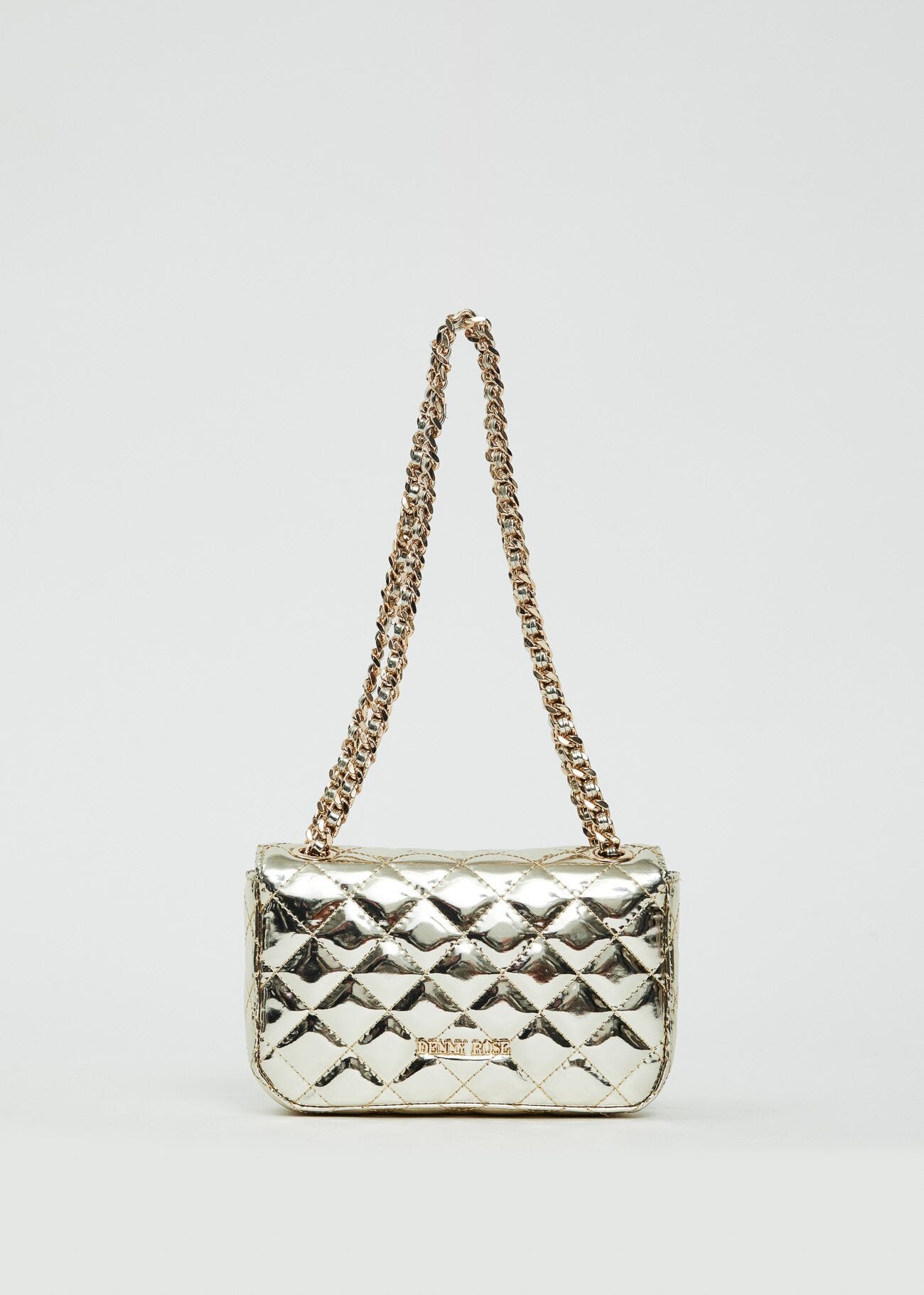 Borsa crossbody laminata
