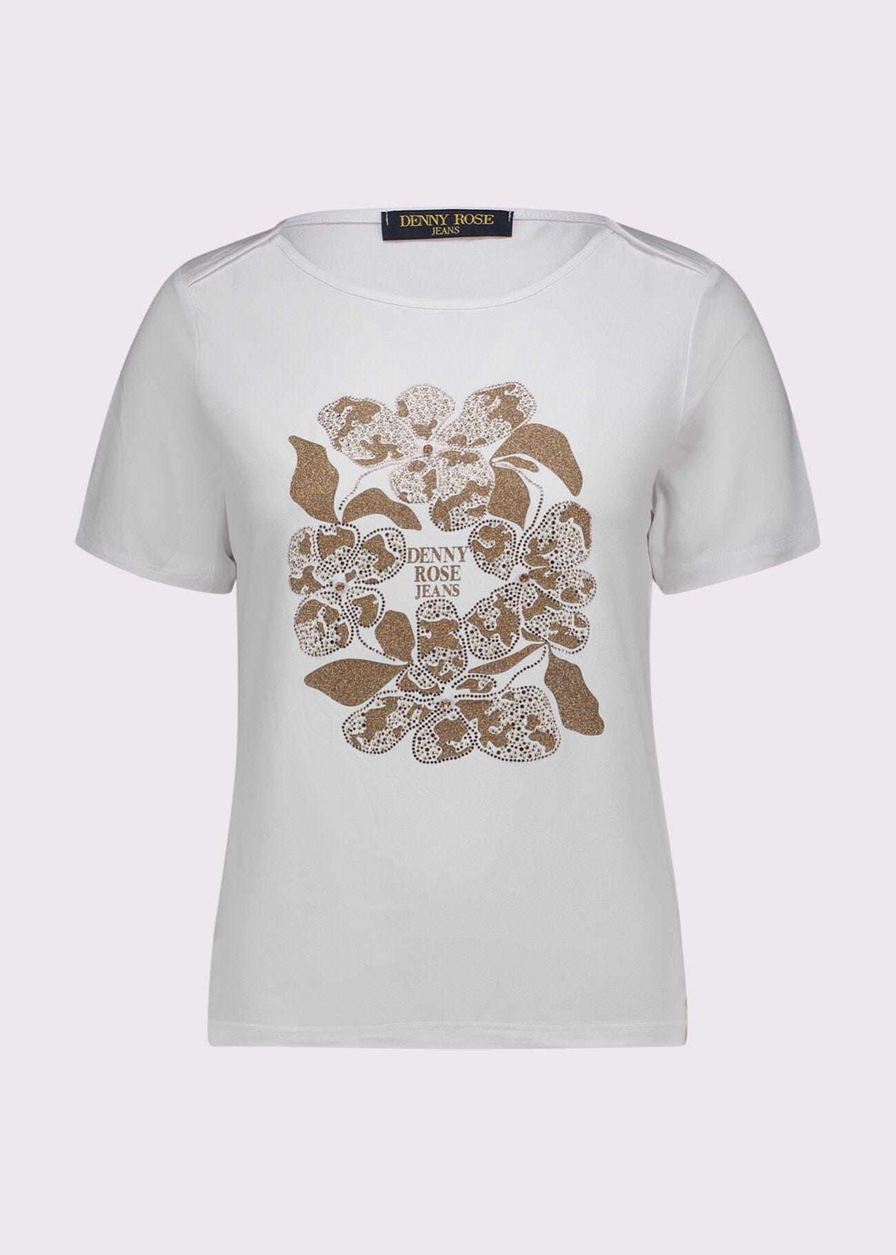T-shirt bianca con stampa