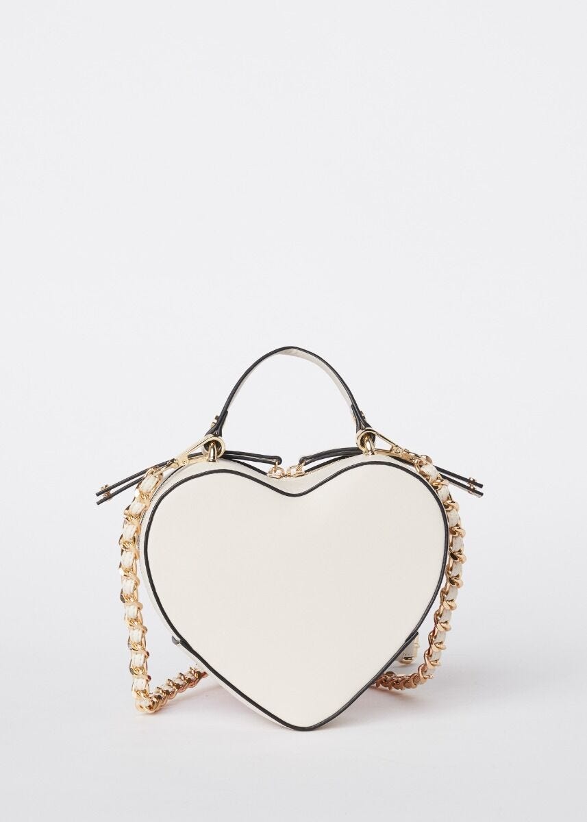 Heart-shaped bag