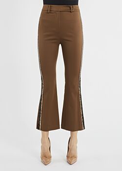 Trousers with sequin embellishment Denny Rose